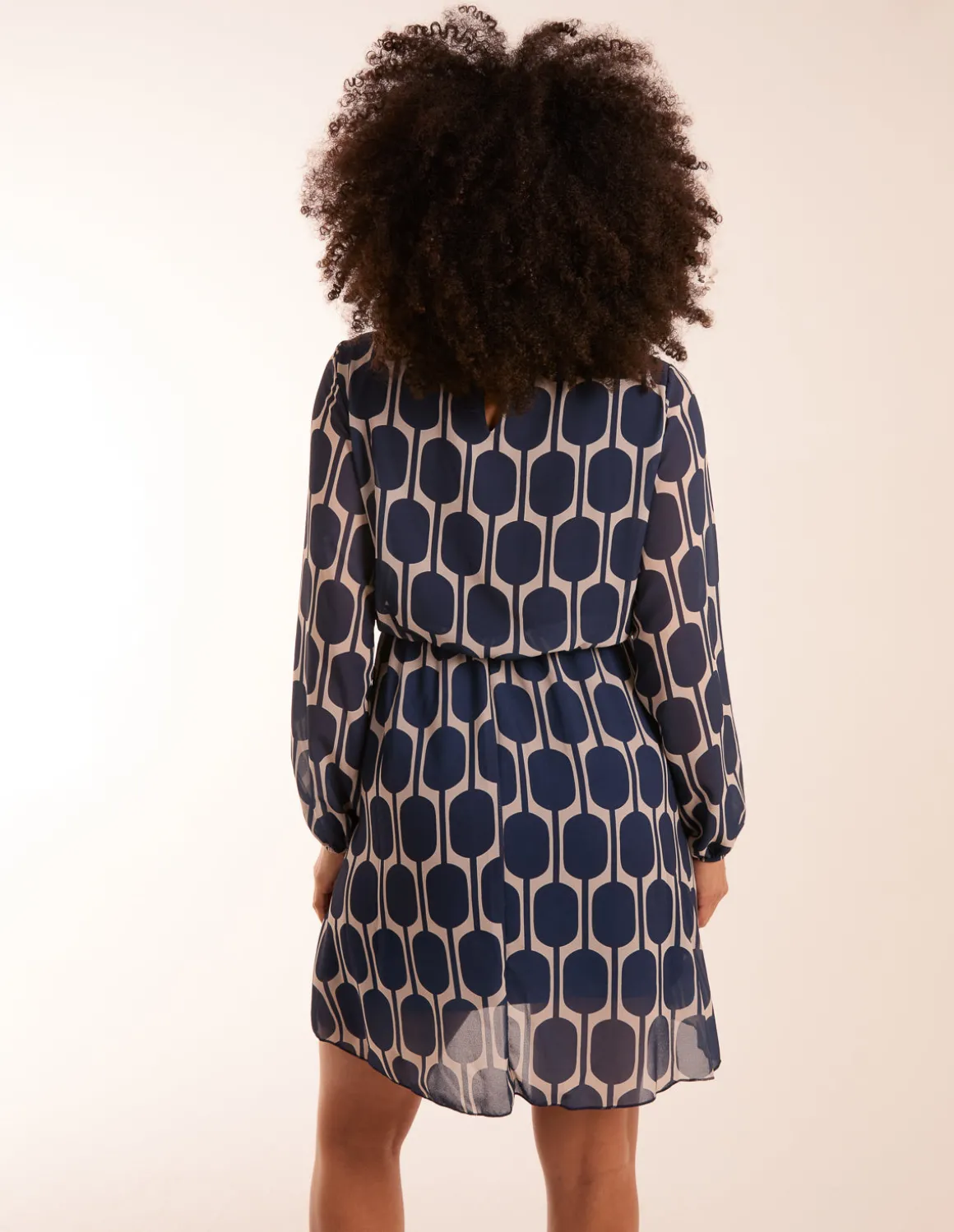 Geometric Print Dress