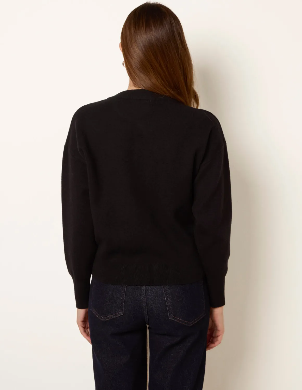 Gold Flower Button Cardigan