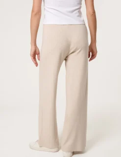 Knitted Wide Leg Trousers