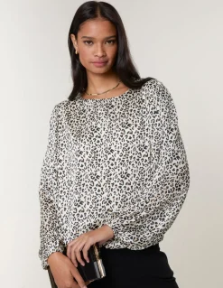 Leopard Print Blouse