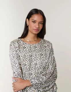Leopard Print Blouse