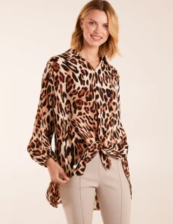Leopard Print Blouse