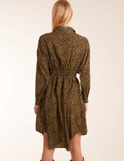 Leopard Shirt Dress