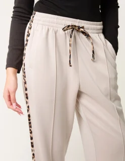 Leopard Side Stripe Jogger