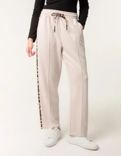Leopard Side Stripe Jogger