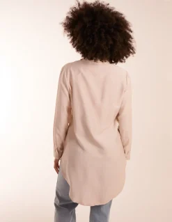 Linen Button Front Shirt