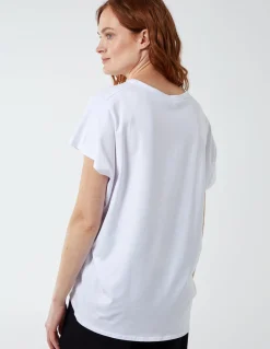 Lips High Low Oversized T-Shirt