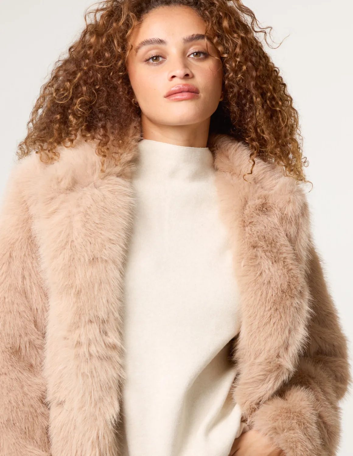 Long Fluffy Coat