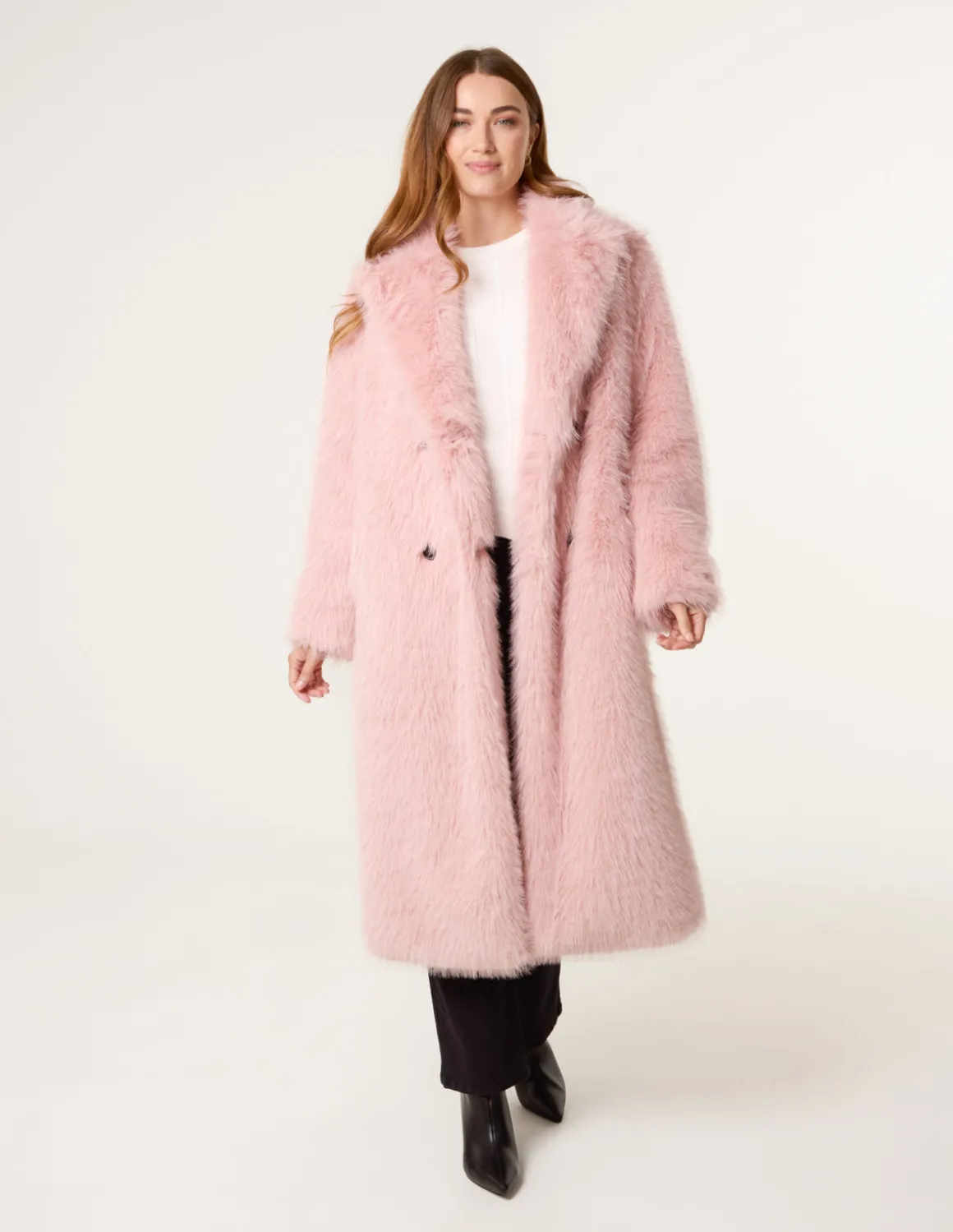 Long Fluffy Coat