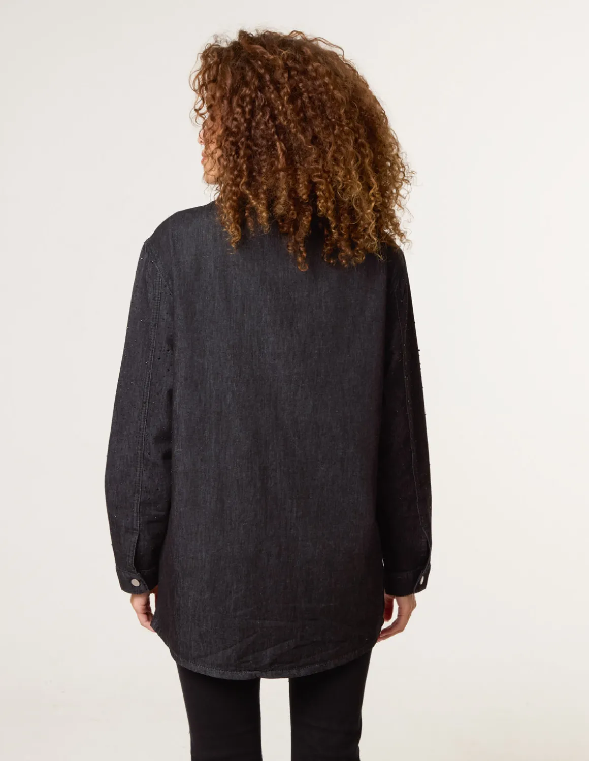 Long Sleeved Denim Shirt