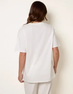 Mandarini Graphic Print Crew-Neck T-shirt