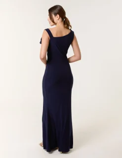 Maxi Dress With Metal Detailing
