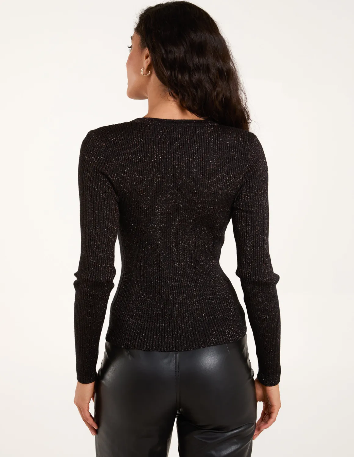 Metallic Detail Jumper