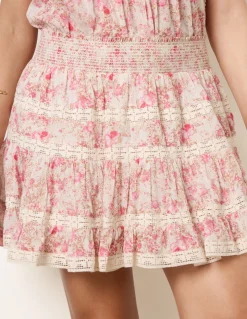 Mini Floral Skirt