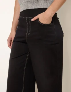 Multi Stretch Deep Waistband Trousers