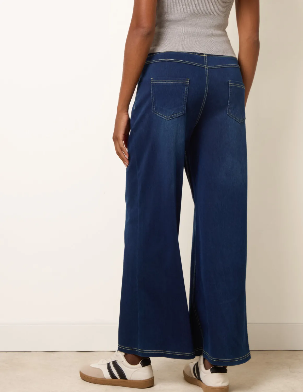 Multi Stretch Deep Waistband Trousers
