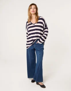 Multi Stretch Wide Leg Jeans