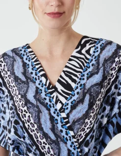 Multi Stripe Animal Jumpsuit
