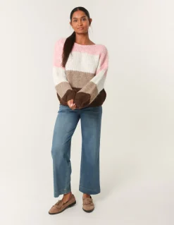 Multi Stripe Knit Jumper