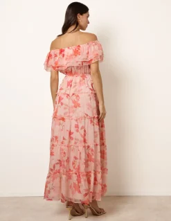 Off The Shoulder Maxi Dress
