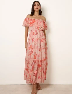 Off The Shoulder Maxi Dress