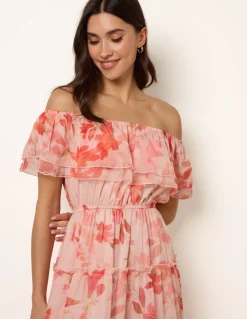 Off The Shoulder Maxi Dress