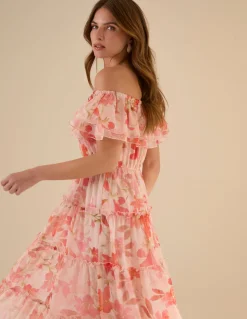 Off The Shoulder Maxi Dress
