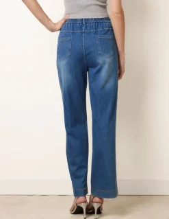 Paint Splashed Mirror Embellished Jeans
