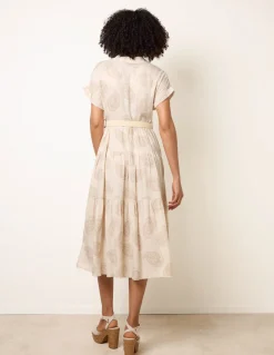 Paisley Print Dress