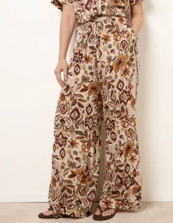 Paisley Print Trousers