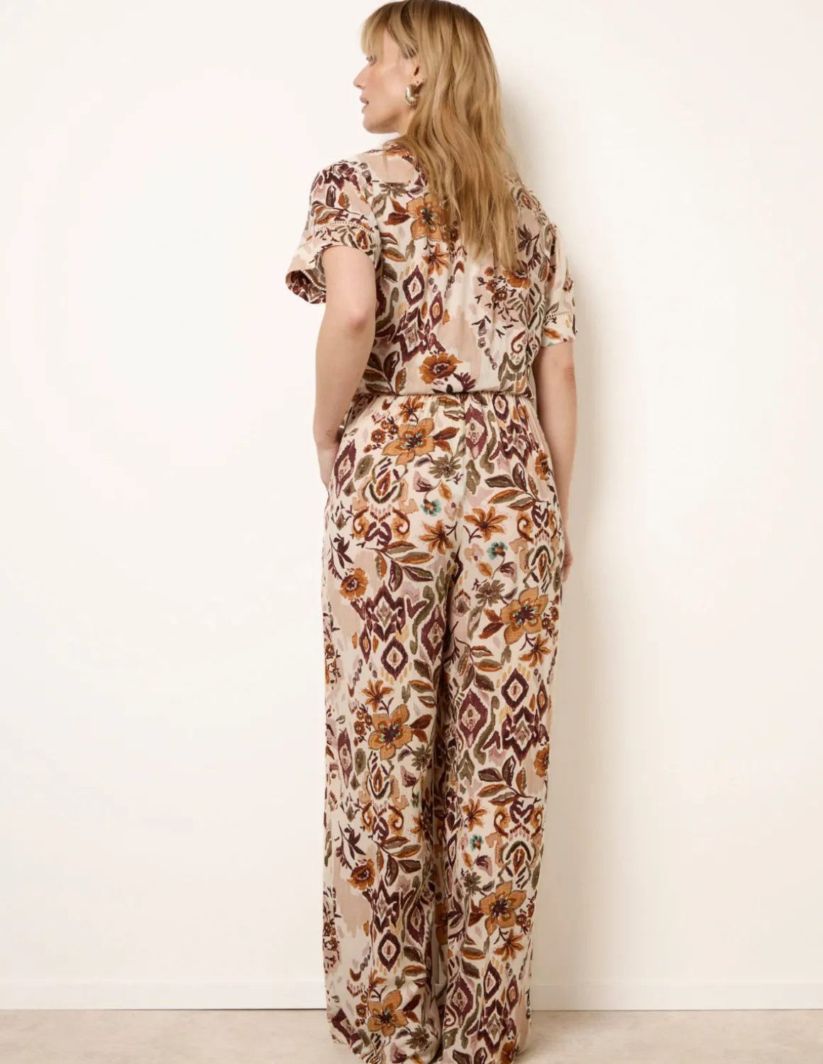 Paisley Print Trousers