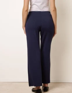 Pintuck Jersey Trousers