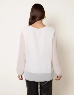 Pleated Blouse
