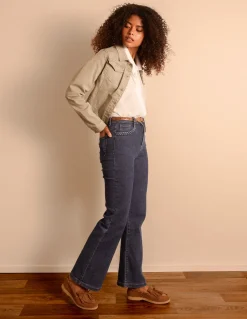 Pocket Rope Stretch Jeans