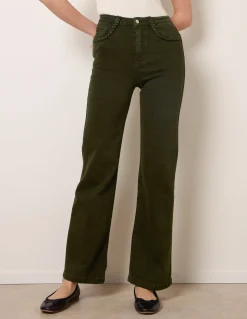 Pocket Rope Stretch Jeans