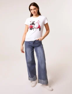Printed Cat T-Shirt