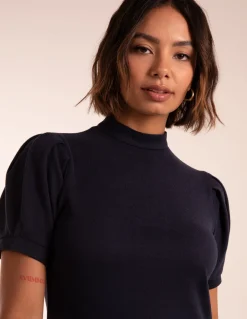 Puff Sleeve Smock Dress