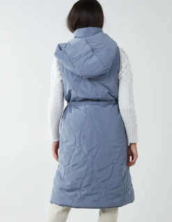 Quilted Belted Gilet