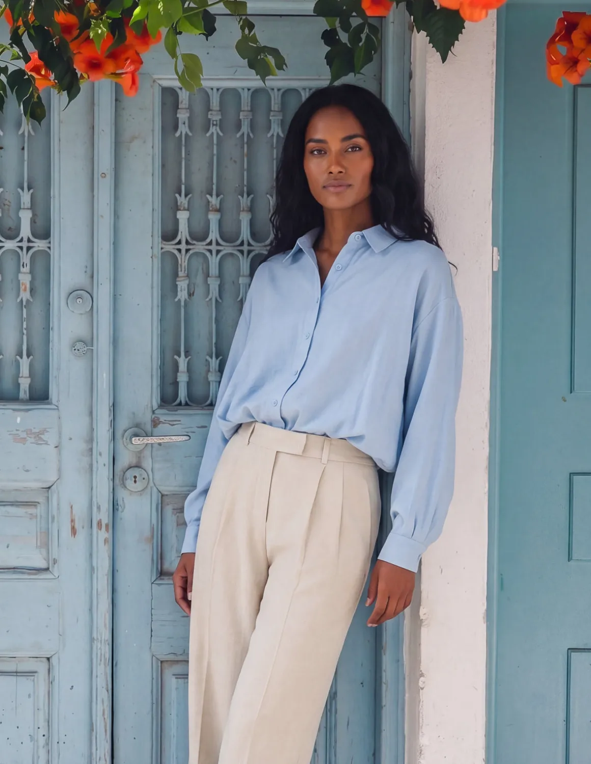 Relaxed Button-Up Shirt