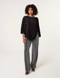 Rhinestone Detailed Trousers