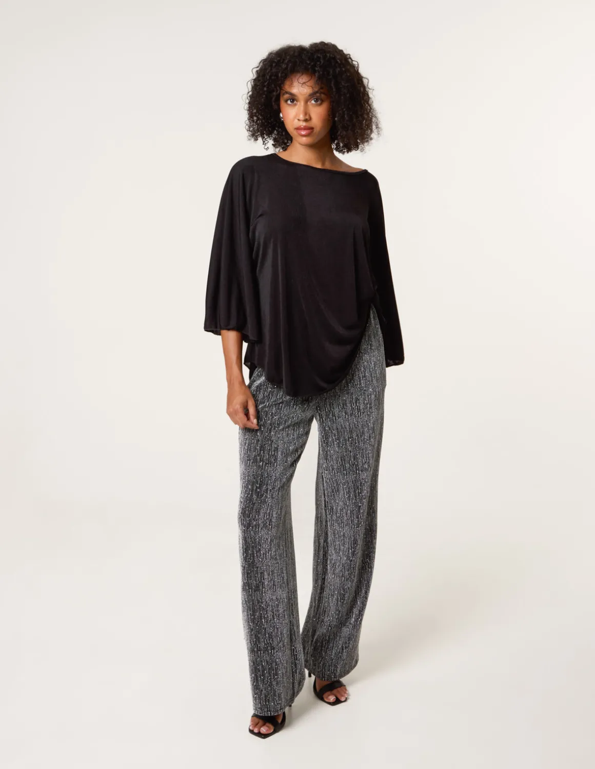 Rhinestone Detailed Trousers