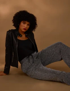 Rhinestone Detailed Trousers