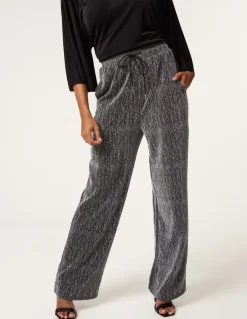 Rhinestone Detailed Trousers