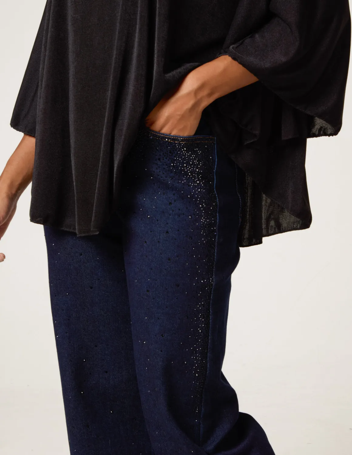 Rhinestone Jeans