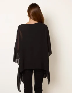 Rhinestone Tunic Top
