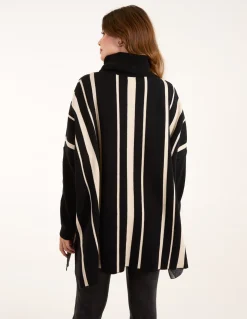 Roll Neck Pinstripe Jumper