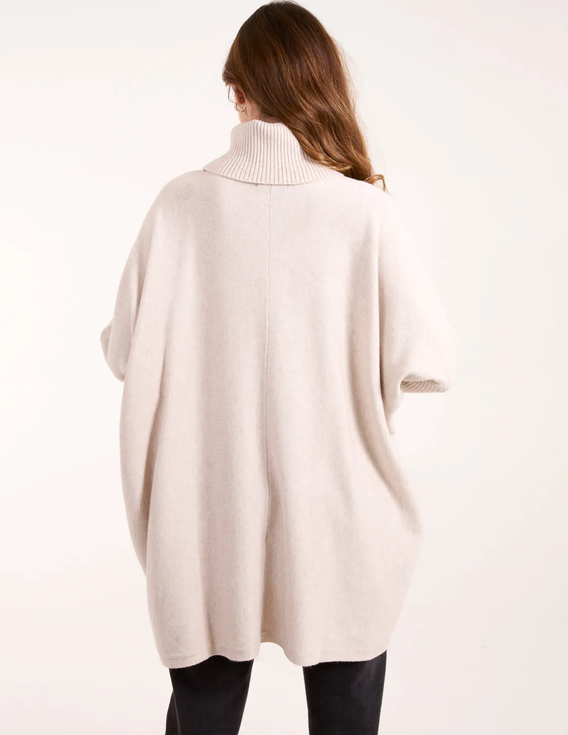 Roll Neck Pocket Jumper