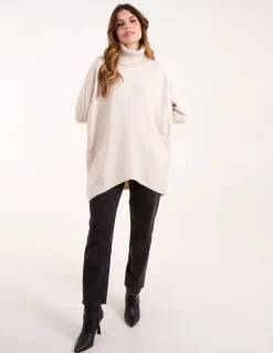 Roll Neck Pocket Jumper