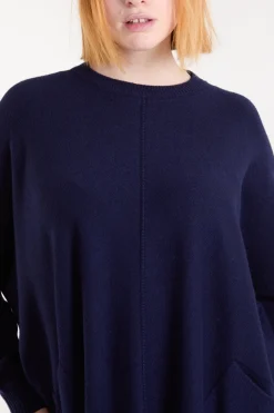 Round Neck Pocket Jumper