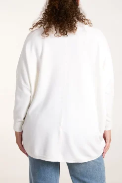 Round Neck Pocket Jumper
